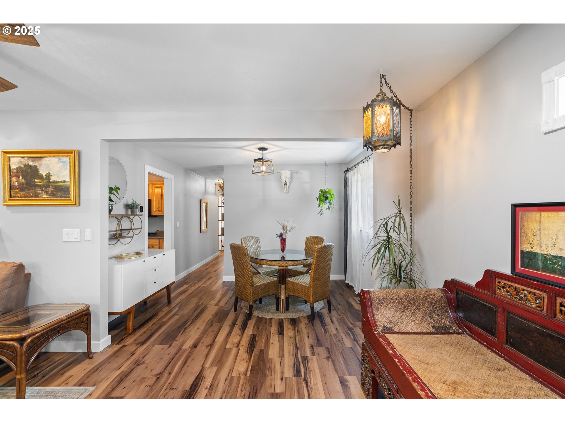 4517 Northeast 85th Avenue Portland, OR 97220 - Photo 7 of 38 a living room with furniture and wooden floor