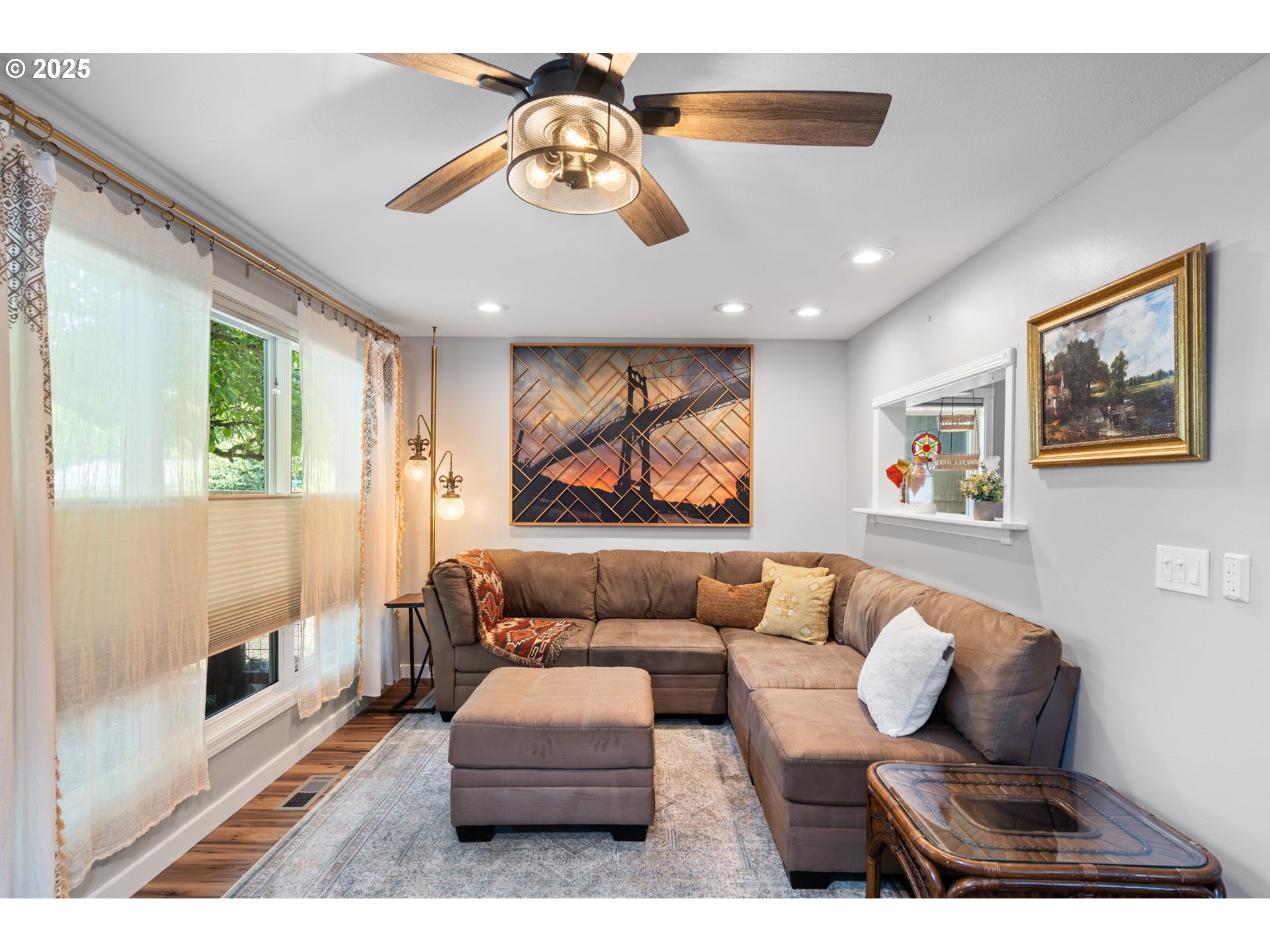4517 Northeast 85th Avenue Portland, OR 97220 - Photo 9 of 38 a living room with furniture and a large window