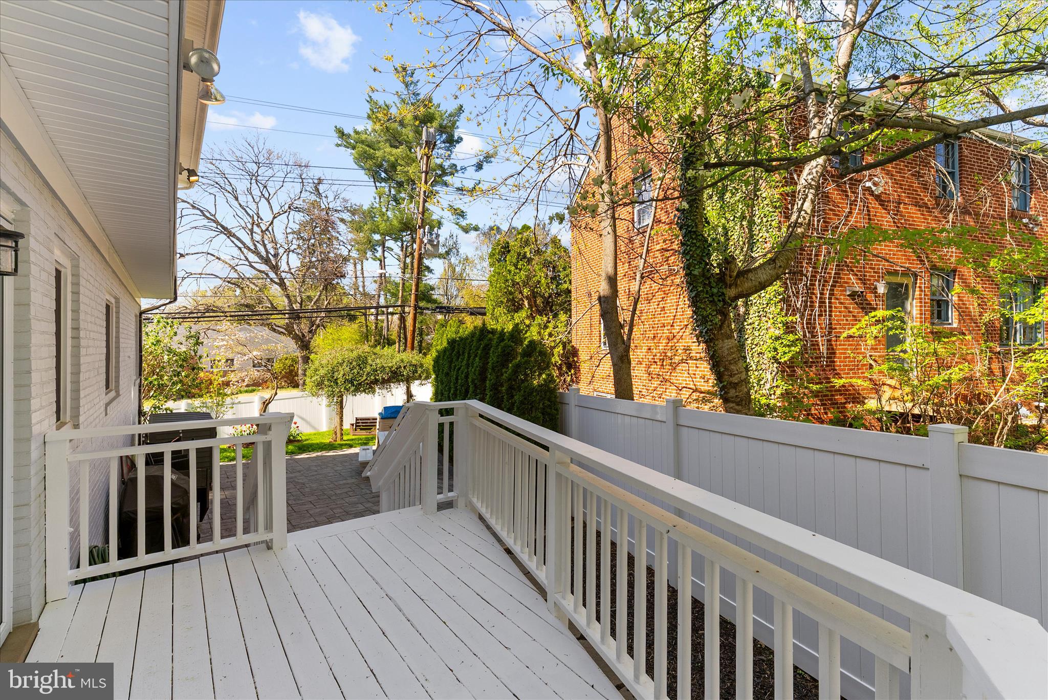 4717 Edgefield Road Bethesda, MD 20814 - Photo 64 of 85 Rear Deck