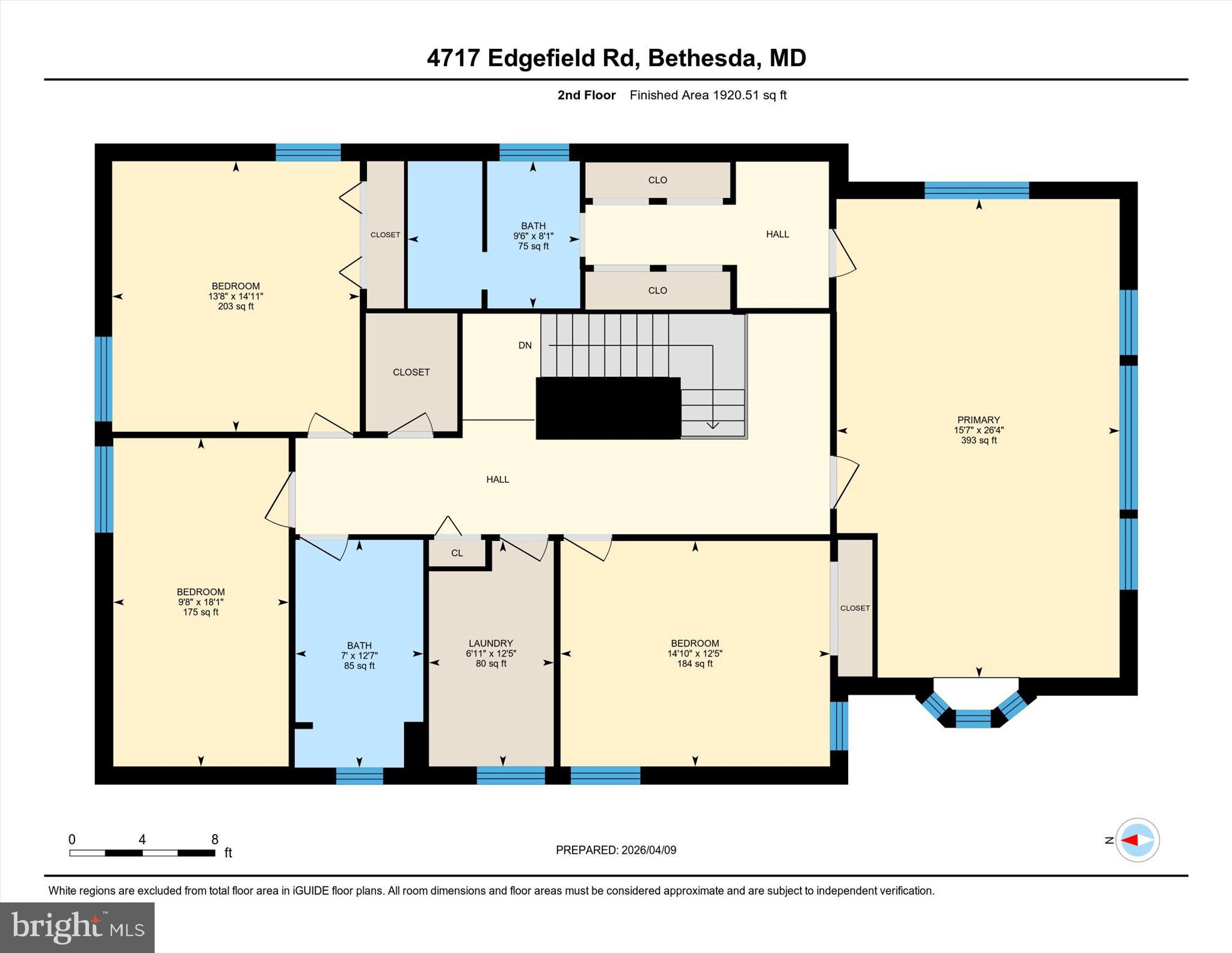4717 Edgefield Road Bethesda, MD 20814 - Photo 84 of 85 Upper Level