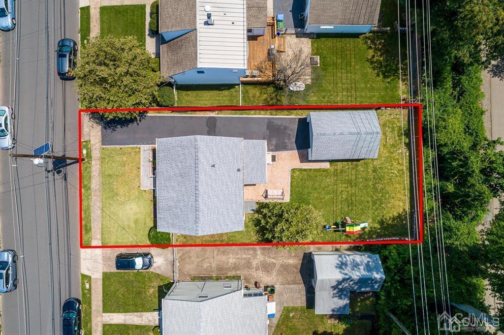 119 Wagner Street Edison, NJ 08837 - Photo 41 of 41 aerial view of a house with a garden