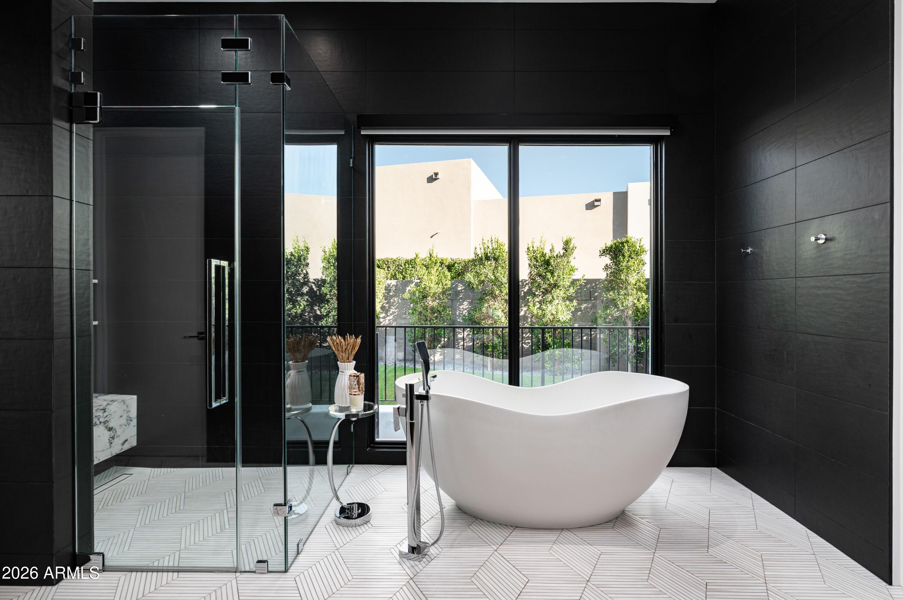 6914 East Cactus Wren Road Paradise Valley, AZ 85253 - Photo 20 of 38 a living room with a large window