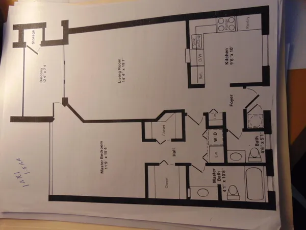 $1,600 | 3186 Via Poinciana, Unit 310, Lake Worth, FL 33467
