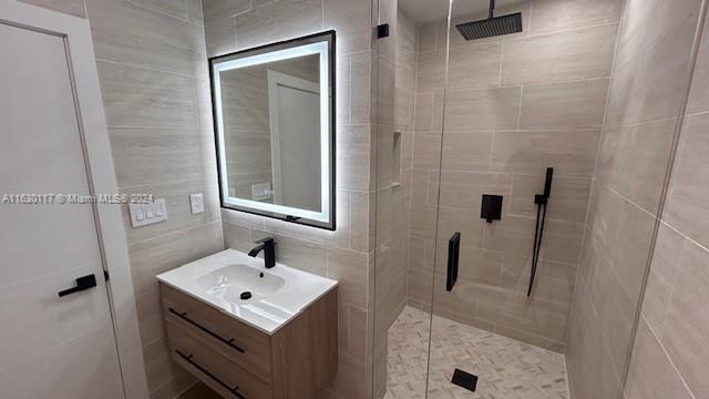 2825 Southwest 79th Court Miami, FL 33155 - Photo 16 of 20 a bathroom with a sink a toilet and shower