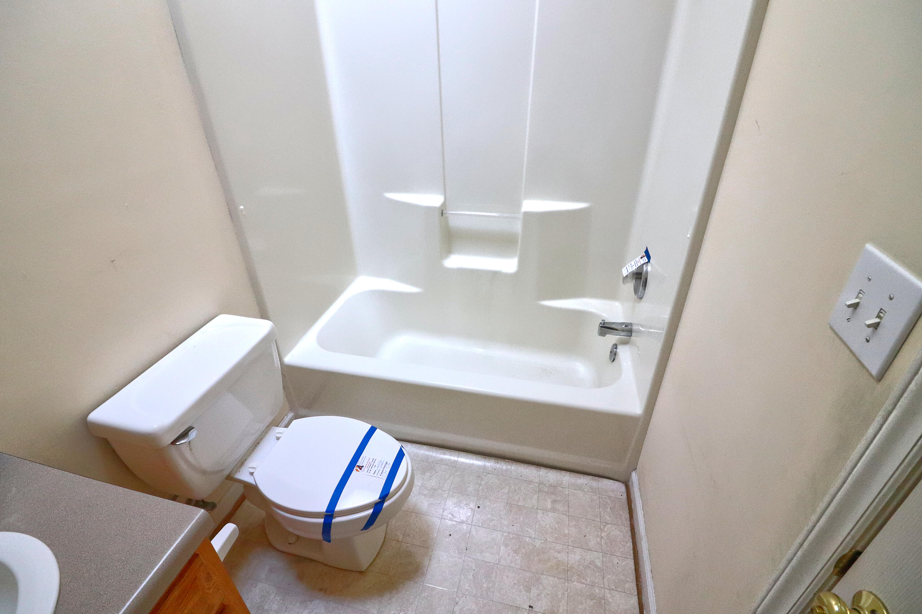 5630 Spring Meadow Drive Roanoke, VA 24018 - Photo 19 of 19 a bathroom with a sink and a mirror