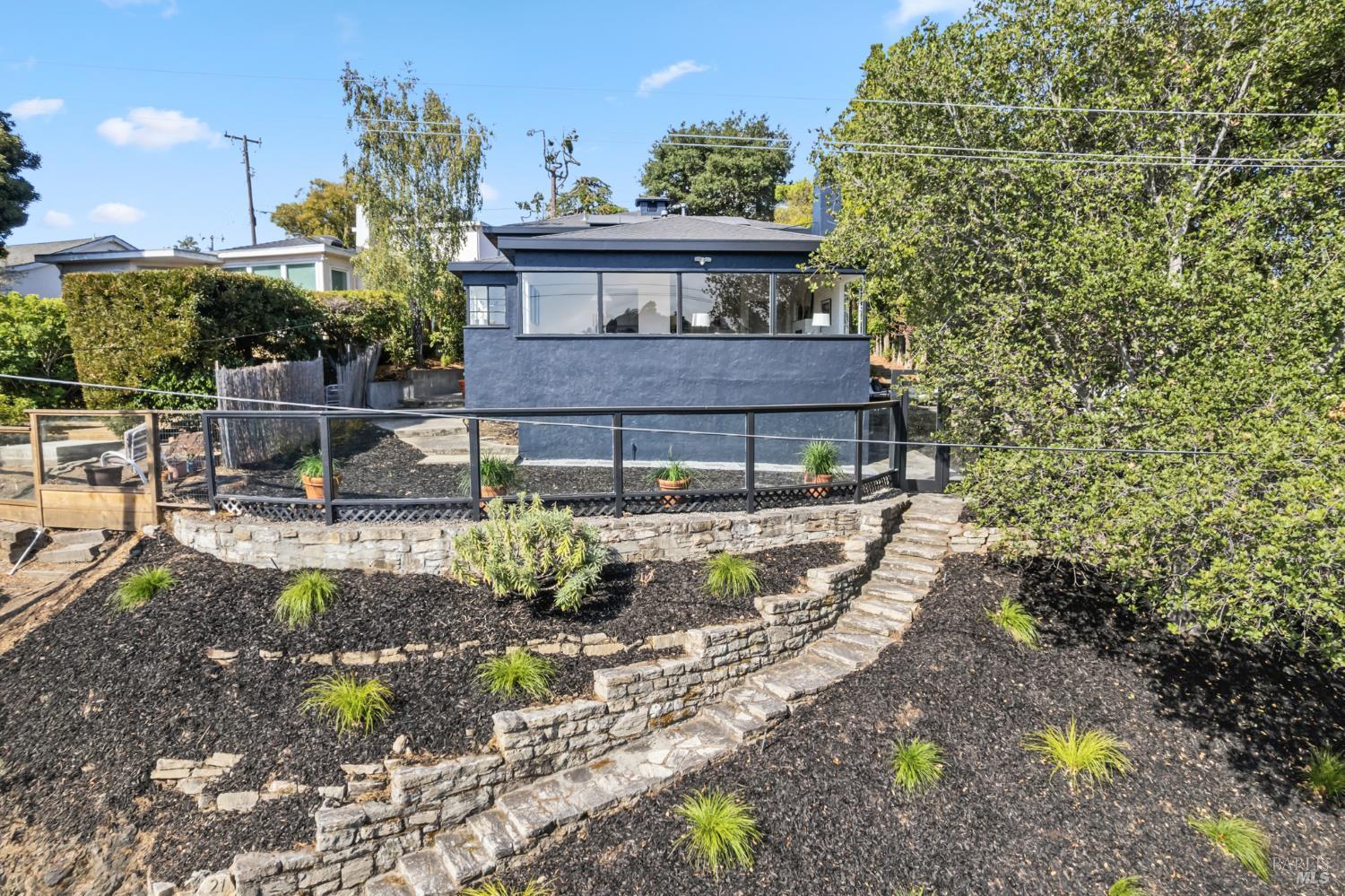 21 Marina Boulevard San Rafael, CA 94901 - Photo 31 of 38 a view of a house with a yard
