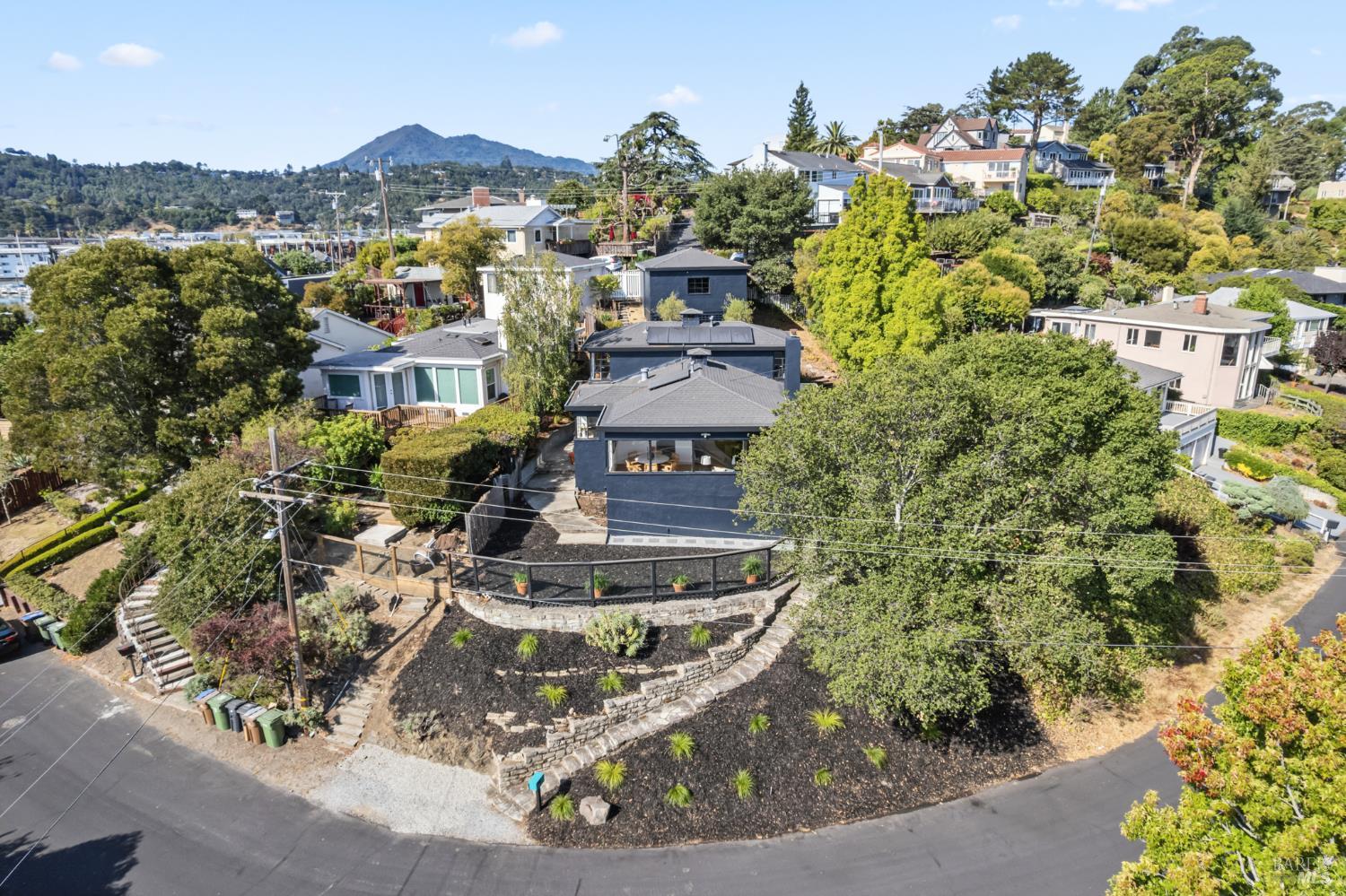 21 Marina Boulevard San Rafael, CA 94901 - Photo 32 of 38 a view of a house with a yard and sitting area