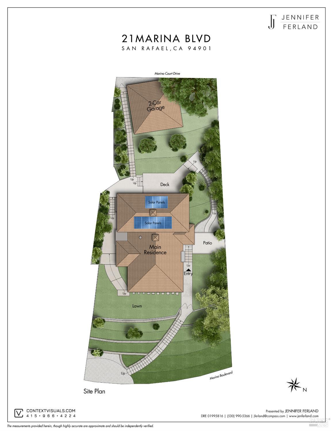 21 Marina Boulevard San Rafael, CA 94901 - Photo 38 of 38 a picture of a floor plan