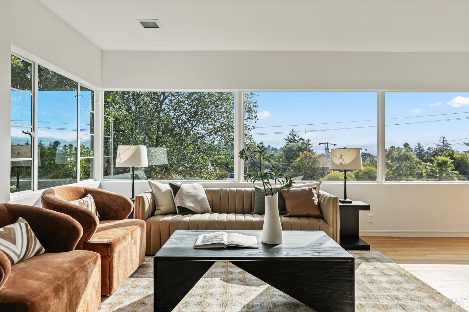 21 Marina Boulevard San Rafael, CA 94901 - Photo 4 of 38 a living room with furniture and a large window