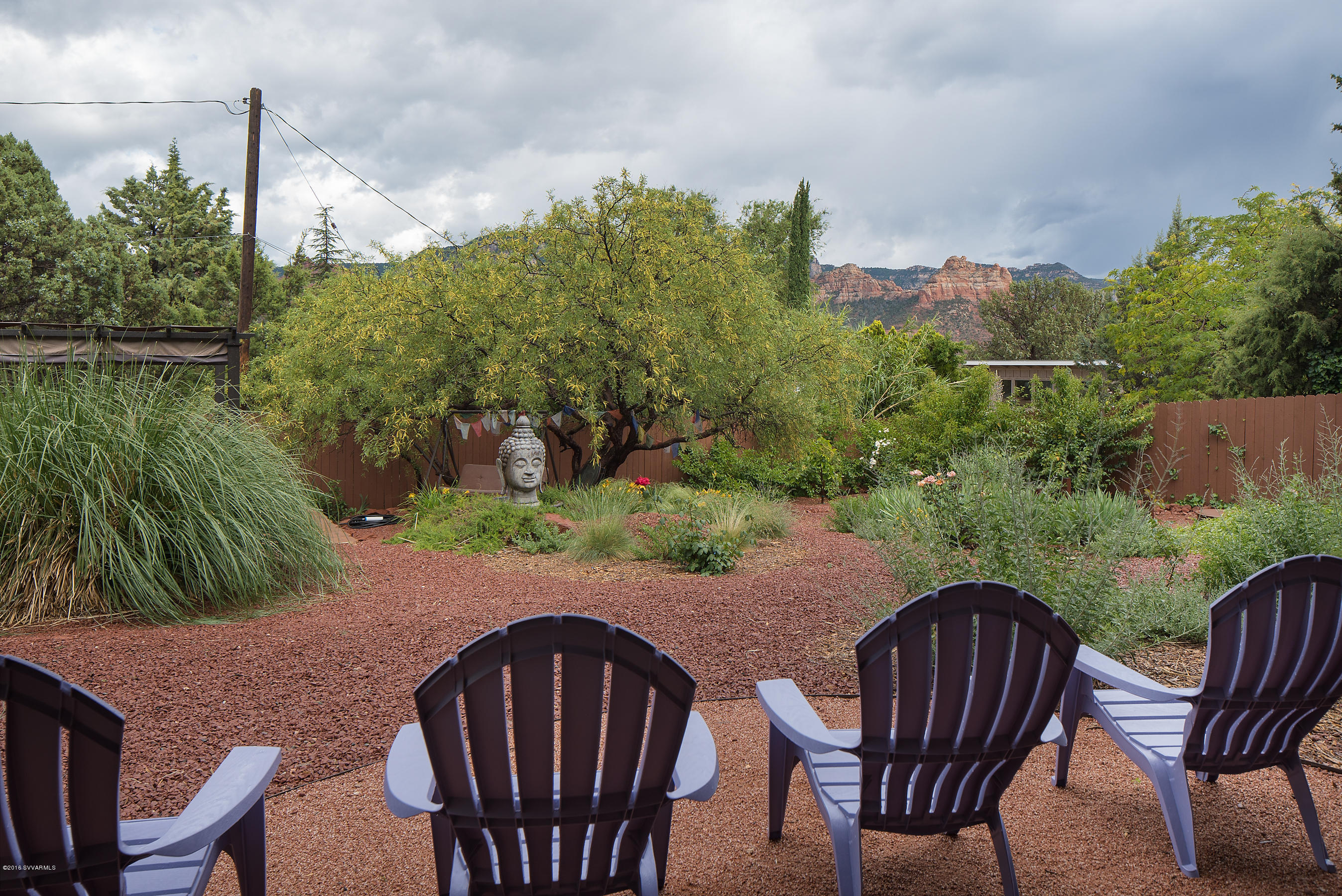 320 East Ridge Road Sedona, AZ 86336 - Photo 21 of 23 Back Yard Sanctuary