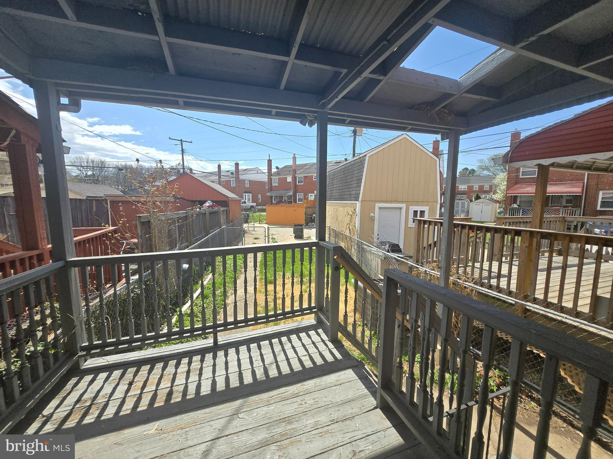 803 North Marlyn Avenue Baltimore, MD 21221 - Photo 19 of 22 a view of city from a balcony