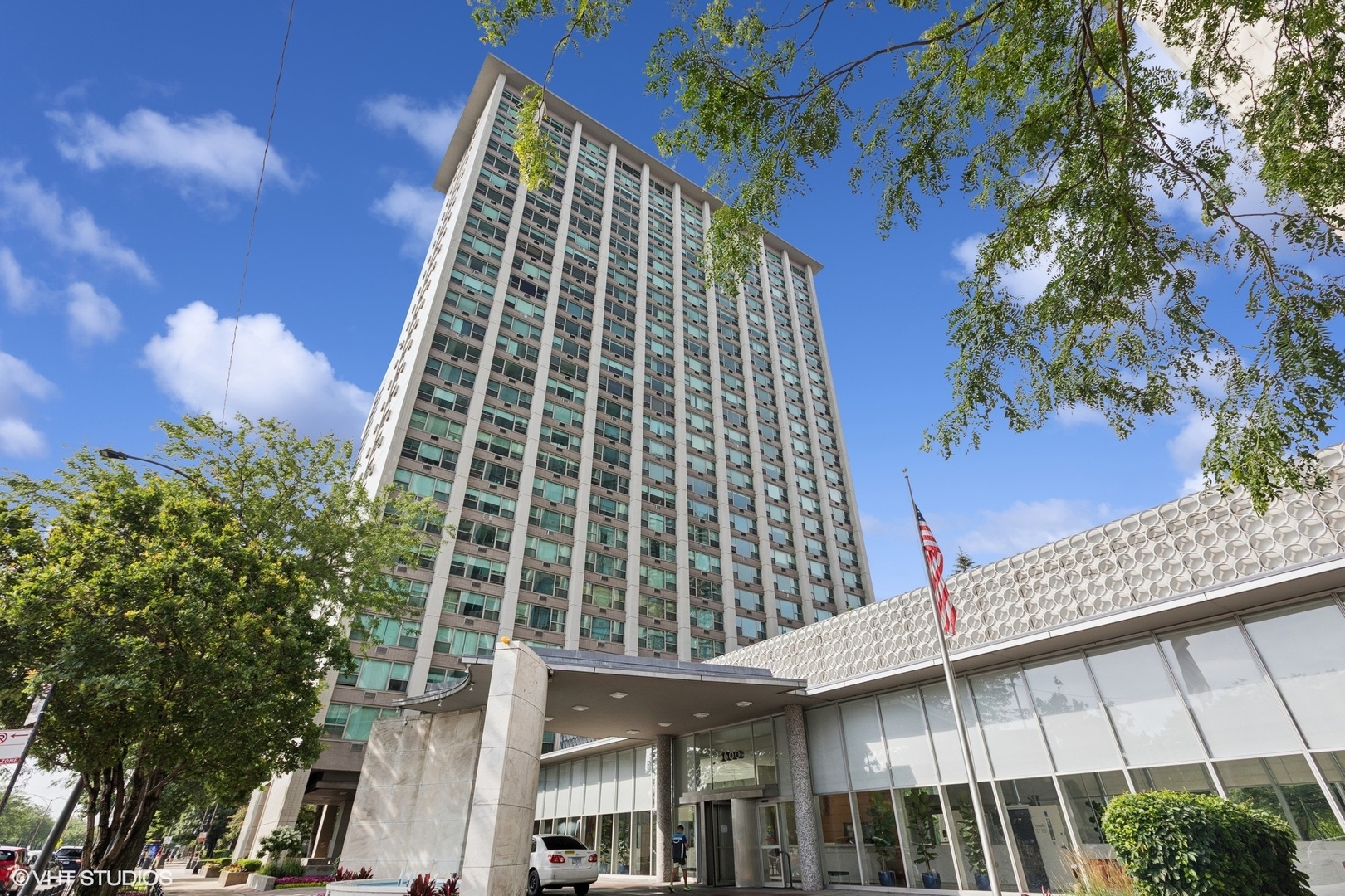 front view of a building