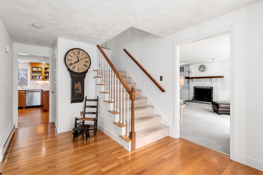 4 Greybirch Road Andover, MA 01810 - Photo 2 of 42 a view of entryway and hall with wooden floor