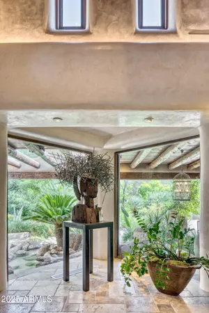 a view of a living room and a window