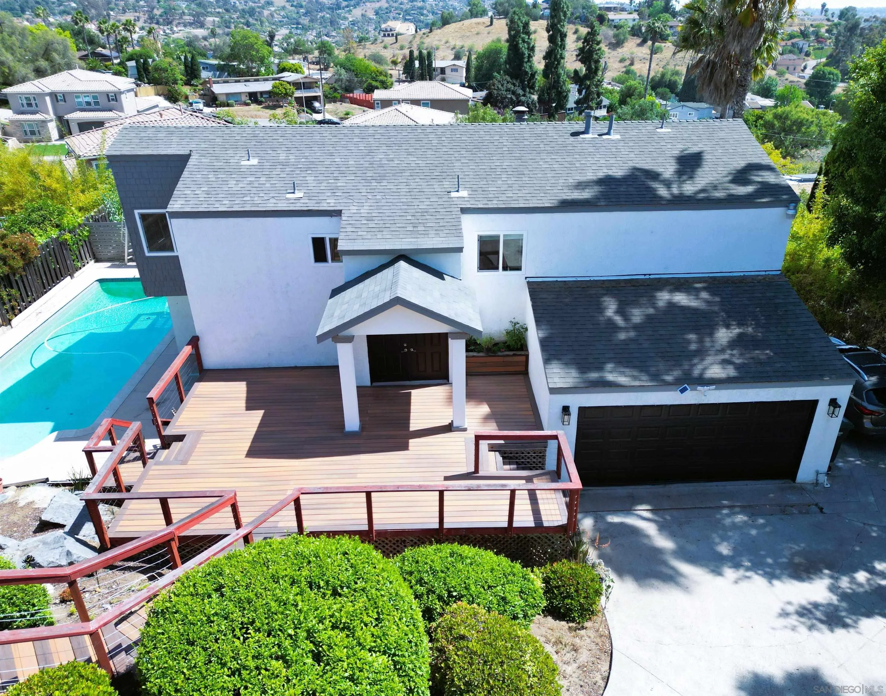 9347 Kahlua Way Spring Valley, CA 91977 - Photo 5 of 67 an aerial view of a house with a yard