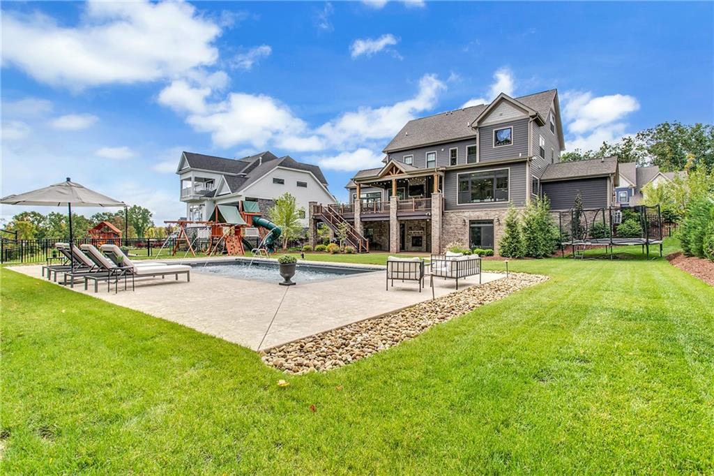 662 Chilliwack Lane Mars, PA 16046 - Photo 2 of 25 Wow! Time to entertain! Great yard and new inground heated pool!