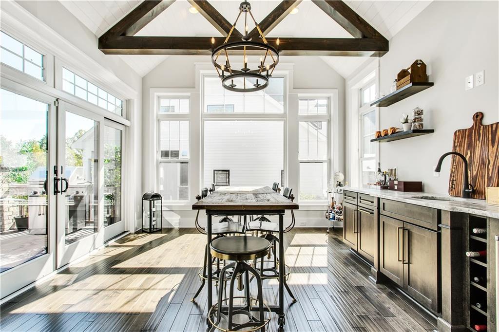 662 Chilliwack Lane Mars, PA 16046 - Photo 14 of 25 Stunning sunroom off of the Hearth Room that leads to the rear deck.