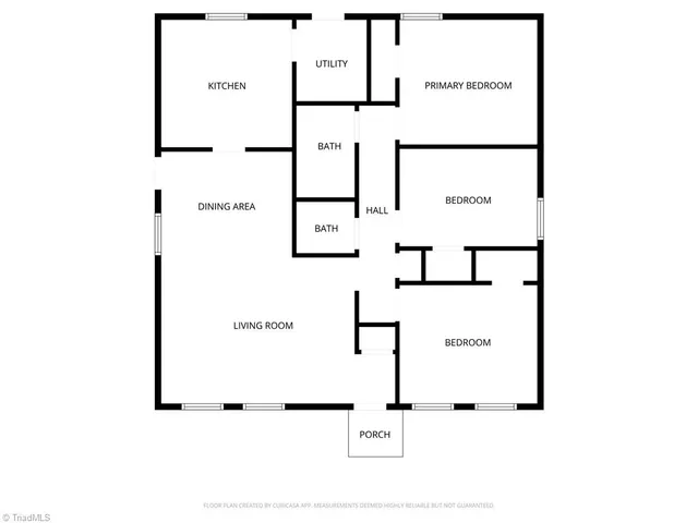 $197,500 | 1404 Ballymena Drive, Reidsville, NC 27320