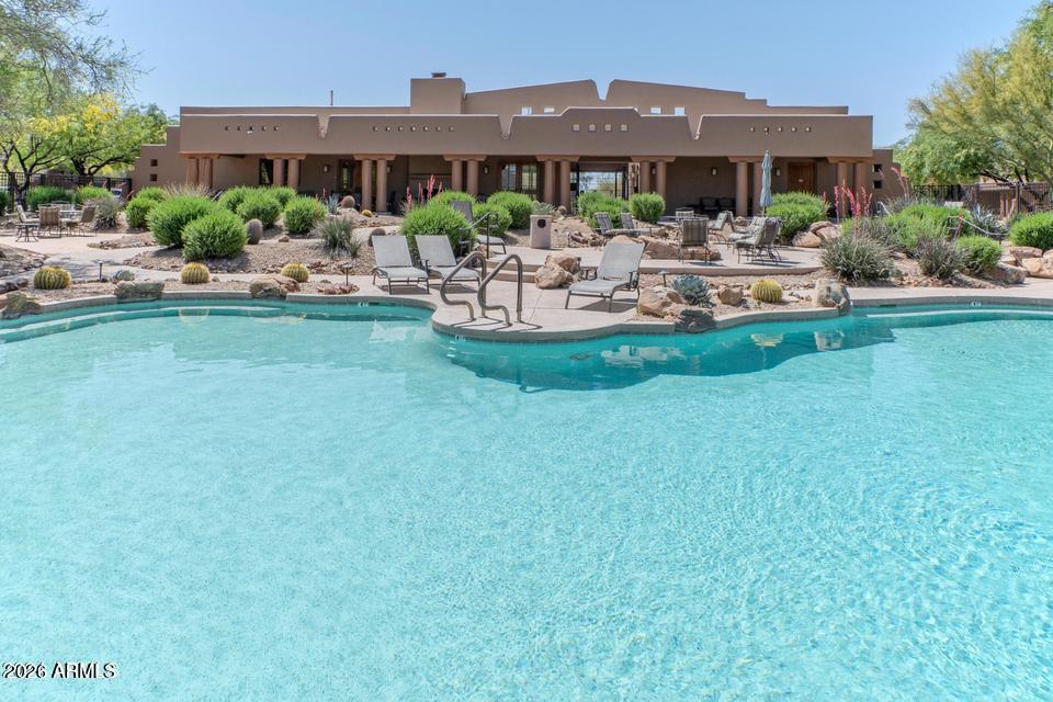 36601 North Mule Train Road, Unit B21 Carefree, AZ 85377 - Photo 28 of 33 Community pool and clubhouse