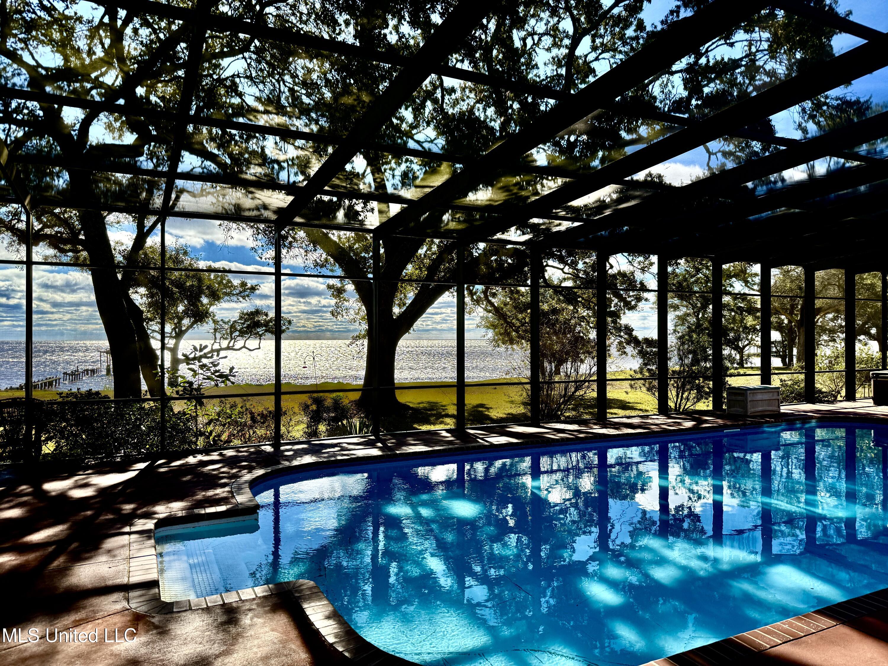12001 Pointe Aux Chenes Road Ocean Springs, MS 39564 - Photo 78 of 143 Salt Water pool