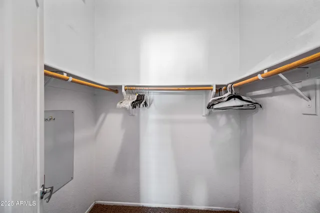 a view of walk in closet