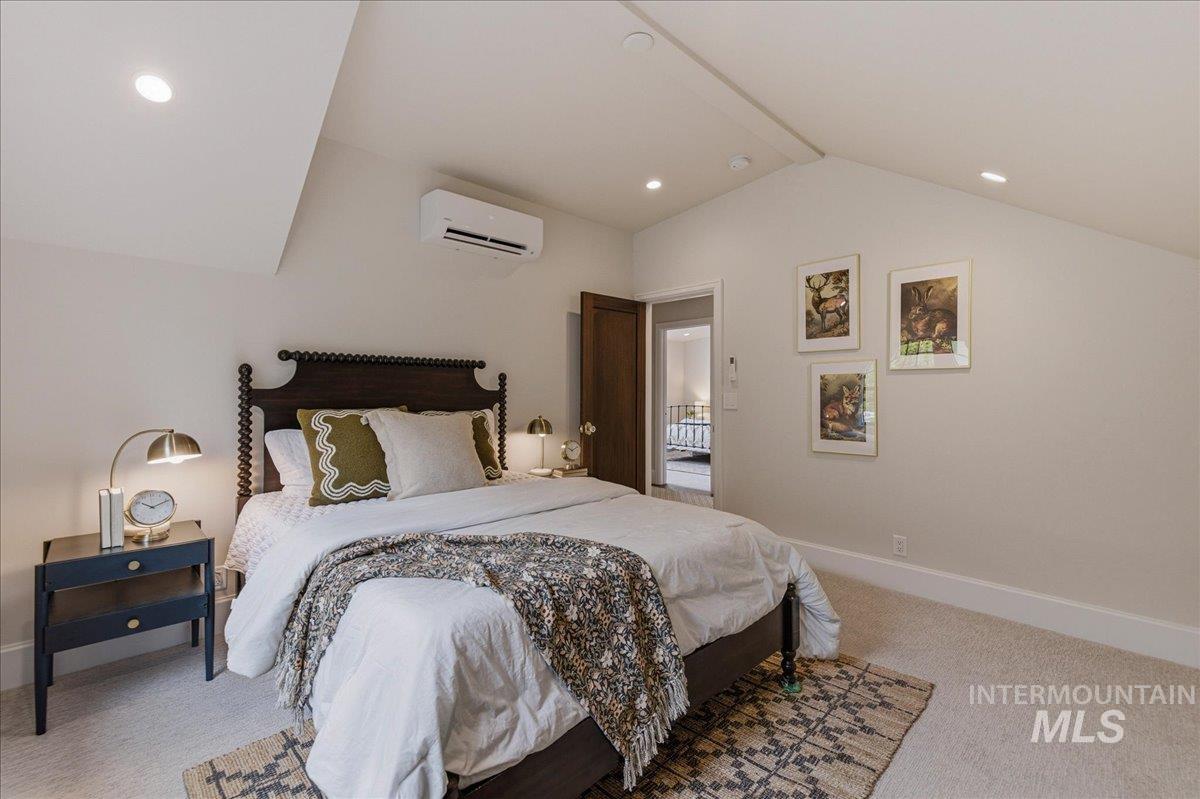 1210 North Harrison Boulevard Boise, ID 83702 - Photo 24 of 39 Bedroom with light colored carpet and recessed lighting