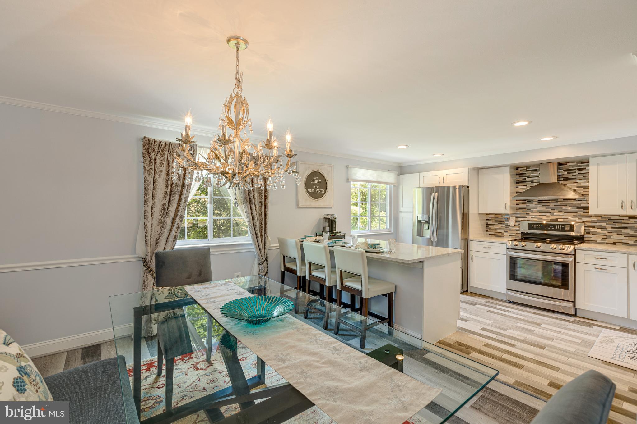 5835 Canvasback Road Burke, VA 22015 - Photo 11 of 45 Dining Area with Window View