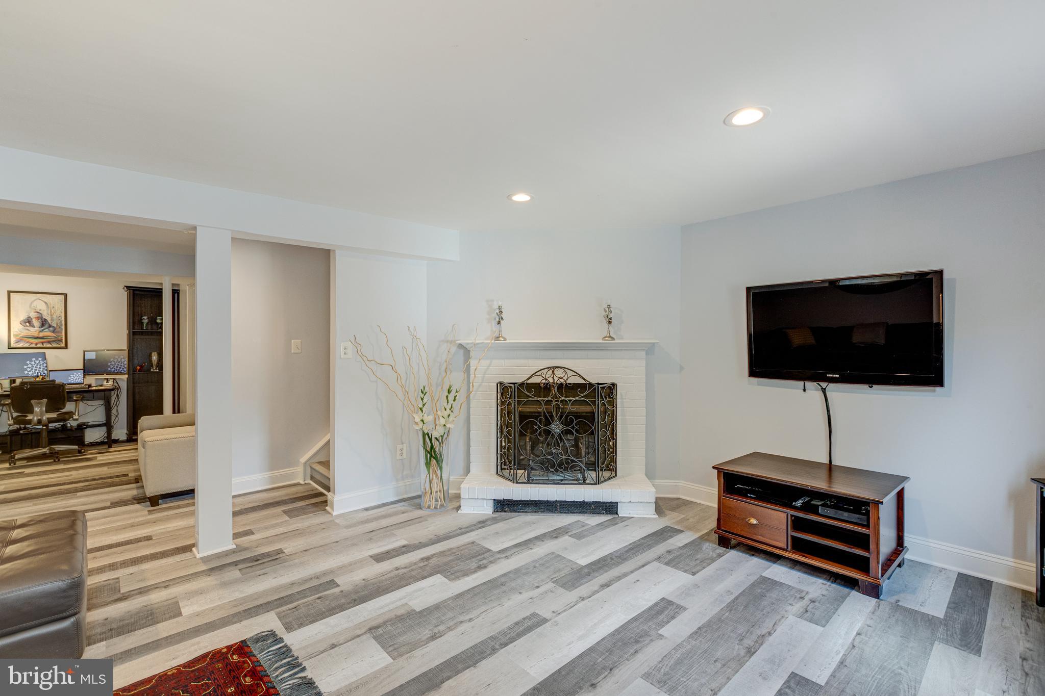 5835 Canvasback Road Burke, VA 22015 - Photo 33 of 45 Woodburning Fireplace