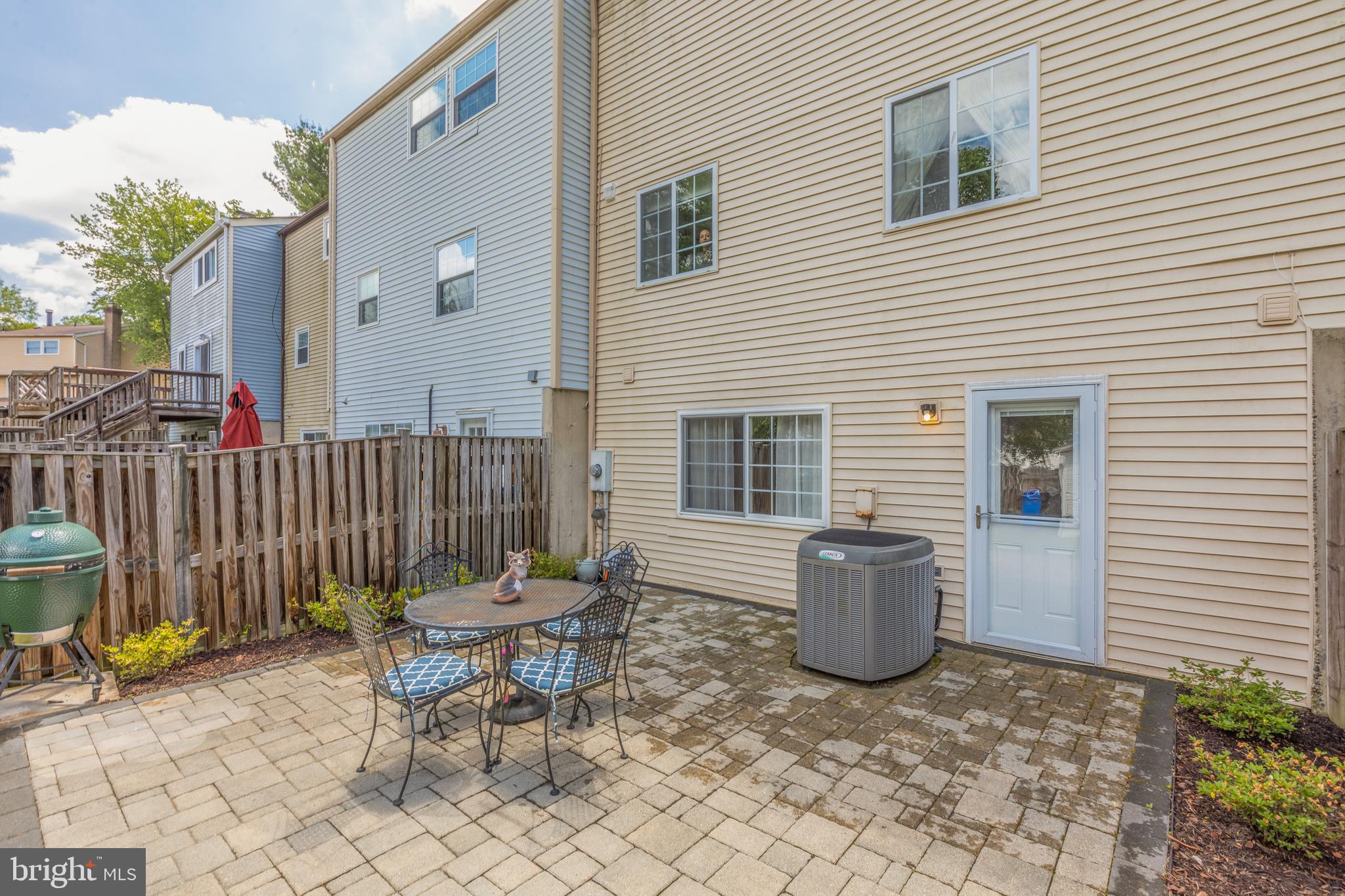 5835 Canvasback Road Burke, VA 22015 - Photo 43 of 45 View of the Rear of the House/Patio