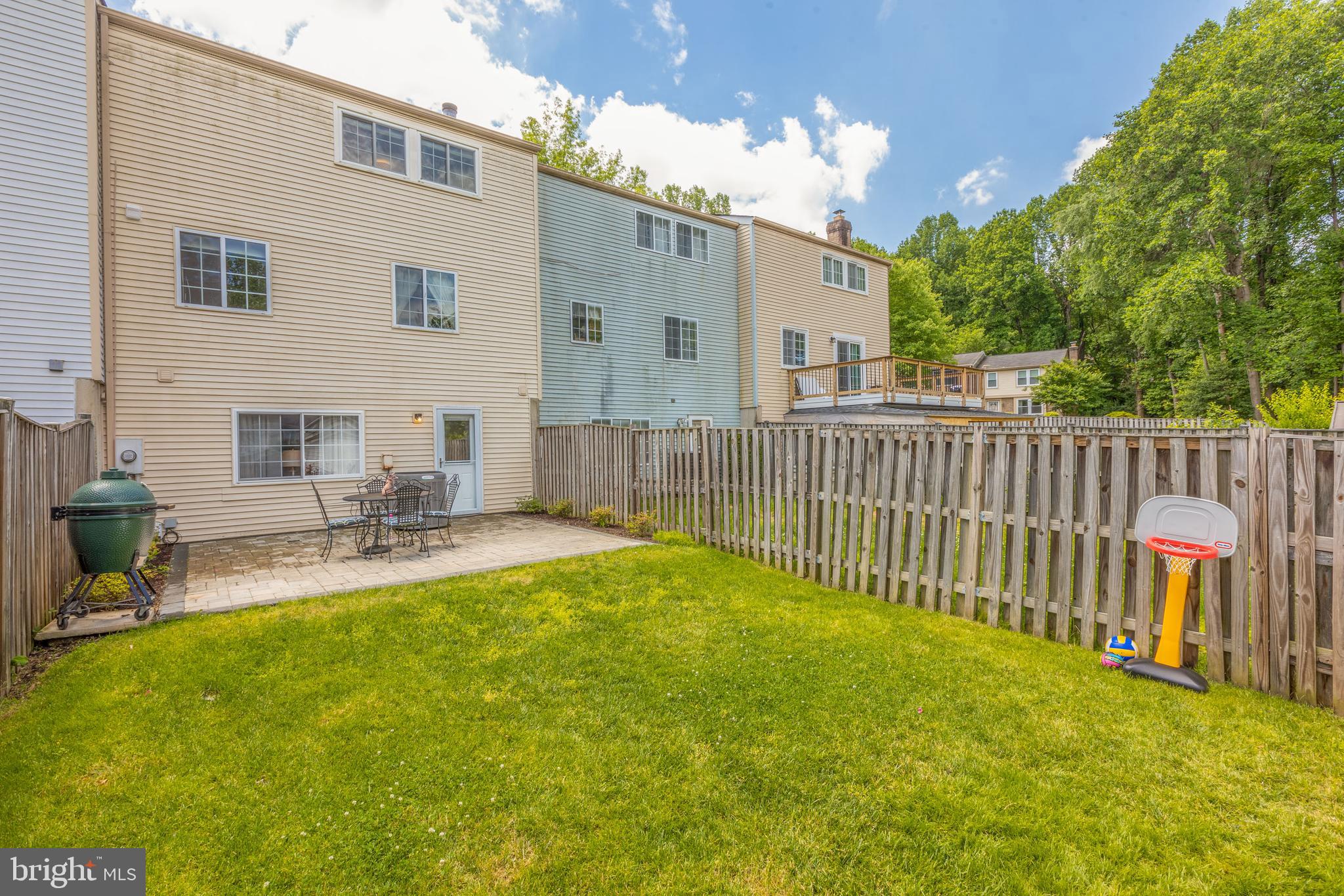 5835 Canvasback Road Burke, VA 22015 - Photo 45 of 45 Fenced-in Backyard - Room for Relaxation & Play