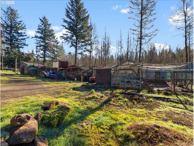 a view of swimming pool with outdoor seating