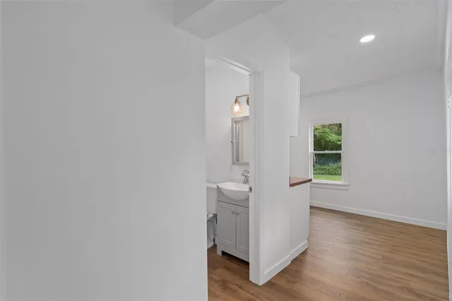 wooden floor in an empty room