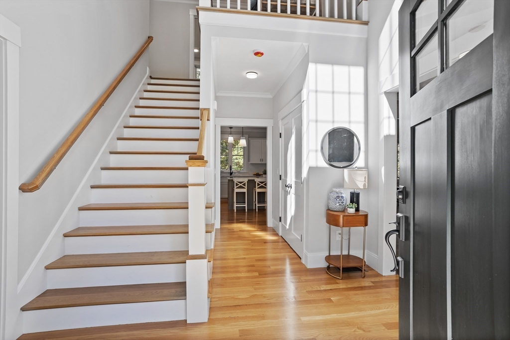 236 Bolton Road Harvard, MA 01451 - Photo 16 of 42 a view of entryway and hall with wooden floor