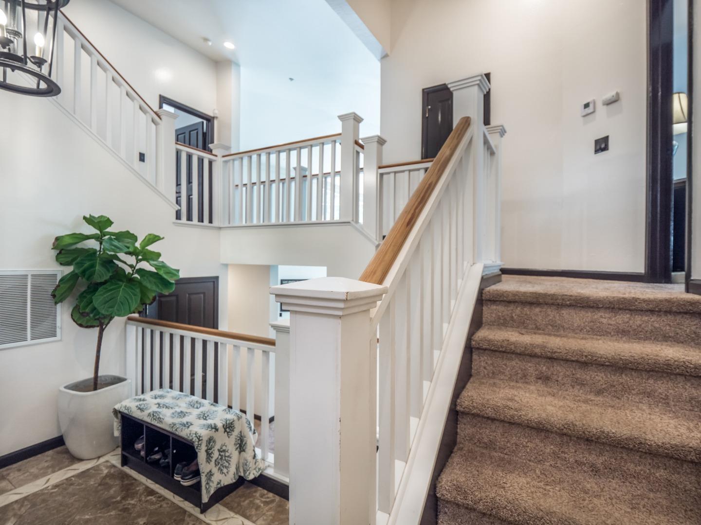 2185 Hames Road Aptos, CA 95003 - Photo 40 of 88 a view of entryway with wooden floor and a potted plant