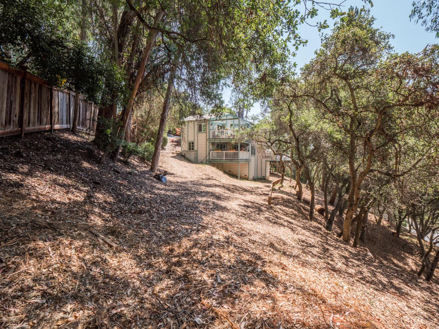 2185 Hames Road Aptos, CA 95003 - Photo 72 of 88 a view of a yard with large trees