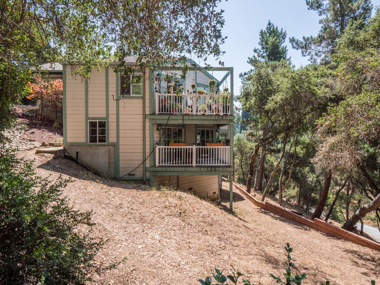 2185 Hames Road Aptos, CA 95003 - Photo 73 of 88 a front view of a house with a yard