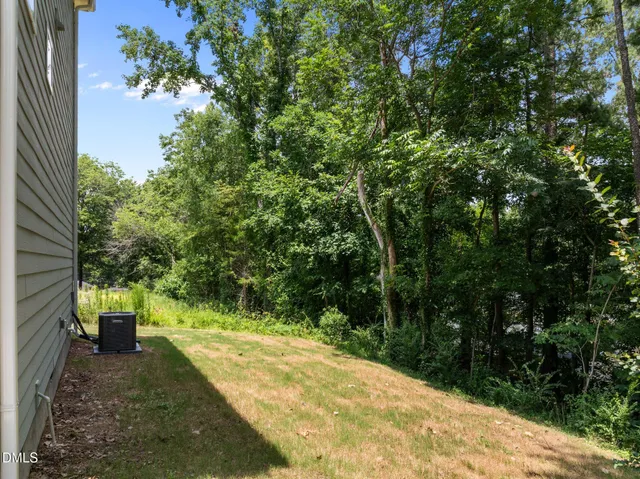 a view of yard with green space