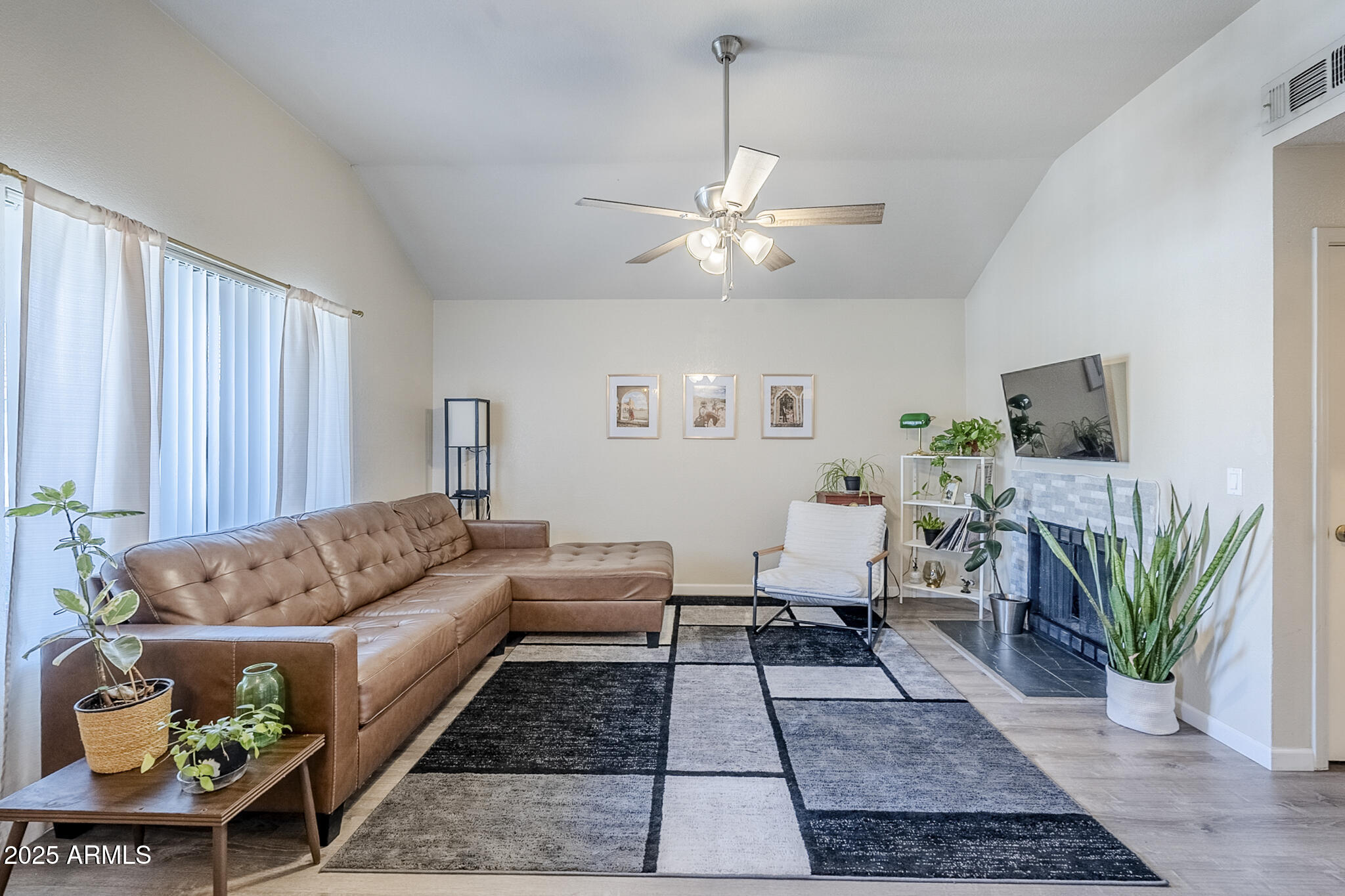 1331 West Baseline Road, Unit 360 Mesa, AZ 85202 - Photo 5 of 39 Vaulted ceilings