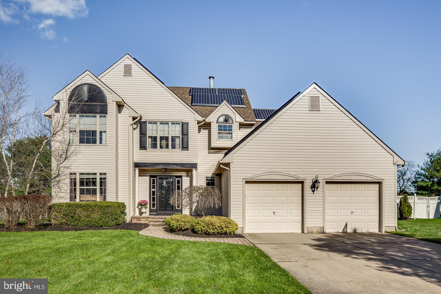11 Pavilion Road Voorhees, NJ 08043 - Photo 1 of 43 a front view of a house with a yard and garage