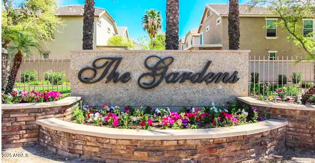 4235 East Betsy Lane Gilbert, AZ 85296 - Photo 25 of 25 The Gardens Entry Sign
