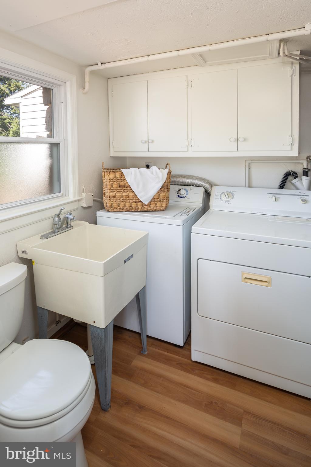 6 Vernon Lane Malvern, PA 19355 - Photo 26 of 38 Laundry Room & Partial Bathroom