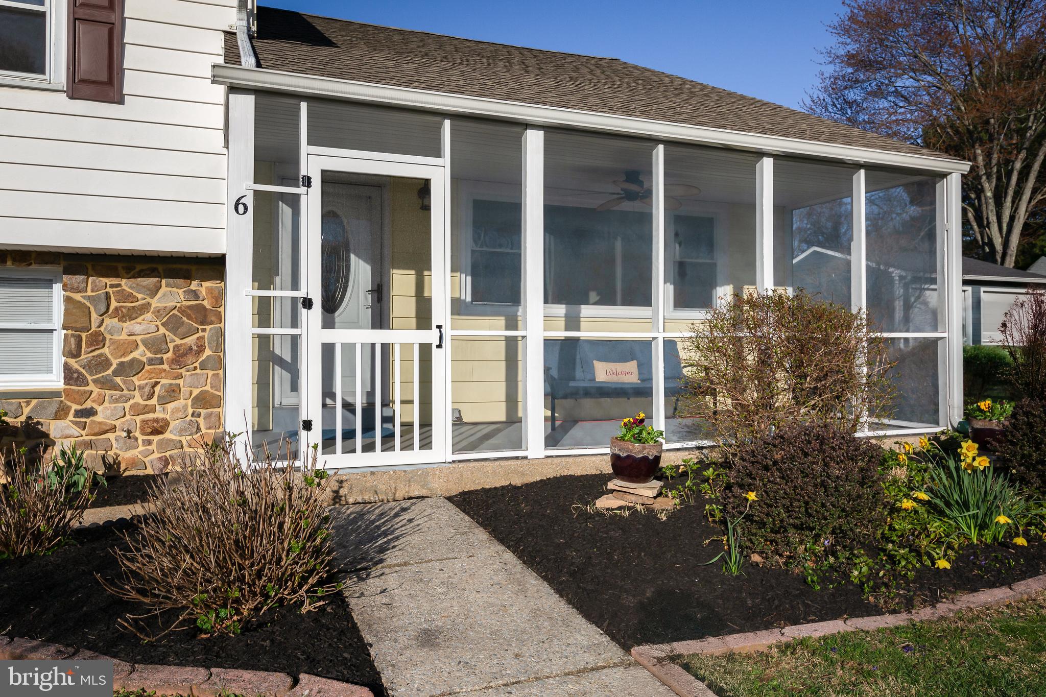 6 Vernon Lane Malvern, PA 19355 - Photo 3 of 38 Screened-In Porch Before Front Door