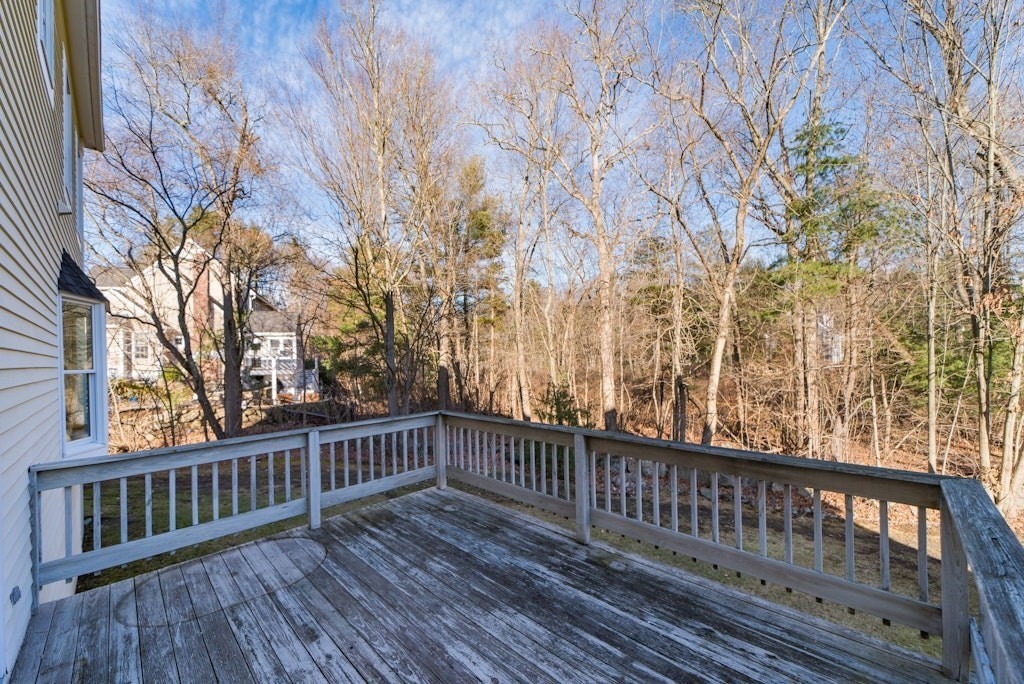 7 Delaney Drive Walpole, MA 02081 - Photo 29 of 35 a view of balcony with wooden floor