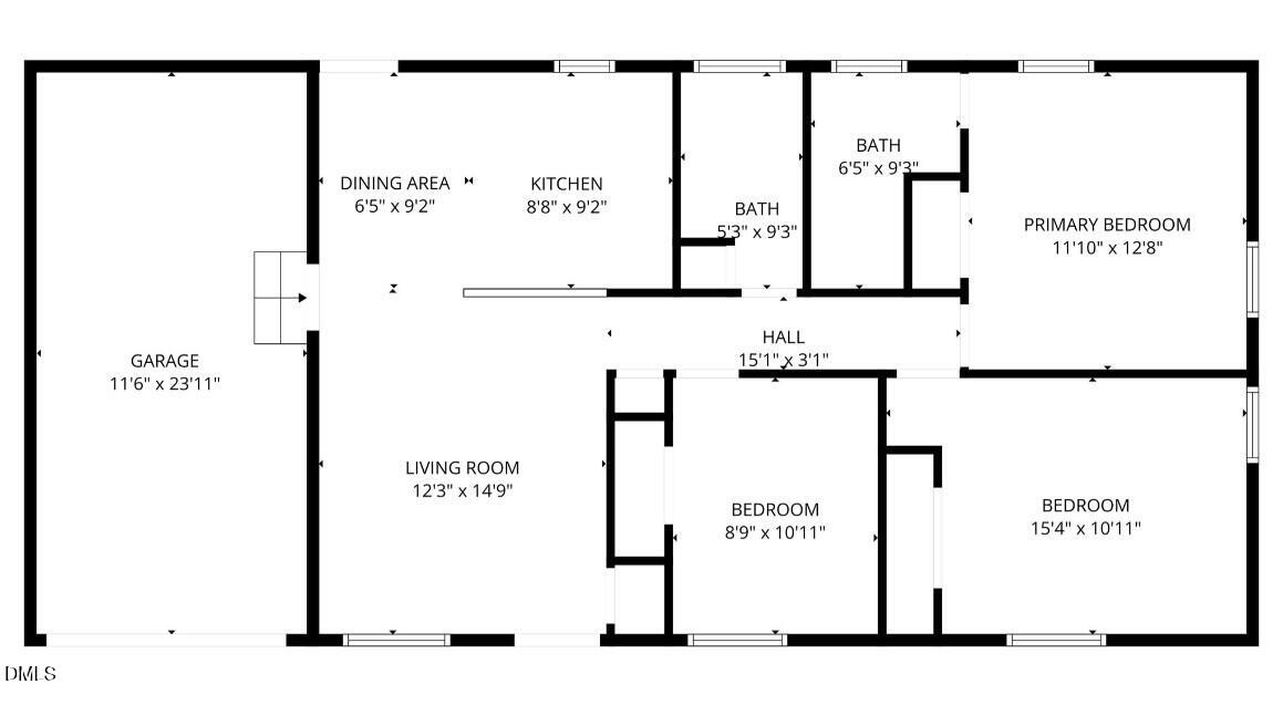 226 Lakeview Drive Spring Lake, NC 28390 - Photo 44 of 44 Floor Plan