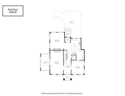 a picture of floor plan