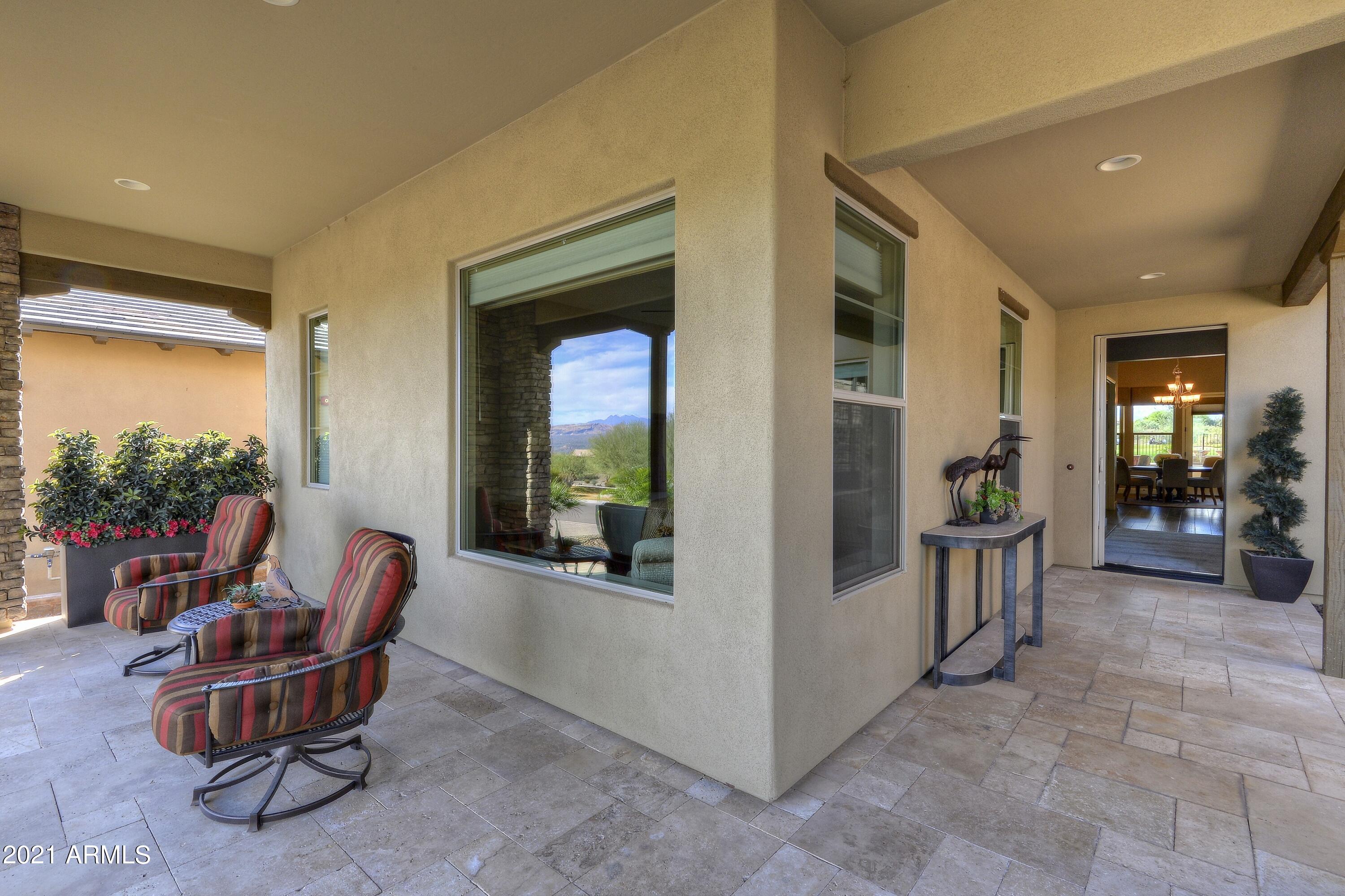 17617 East Fort Verde Road Rio Verde, AZ 85263 - Photo 3 of 28 Front Porch Seating Area