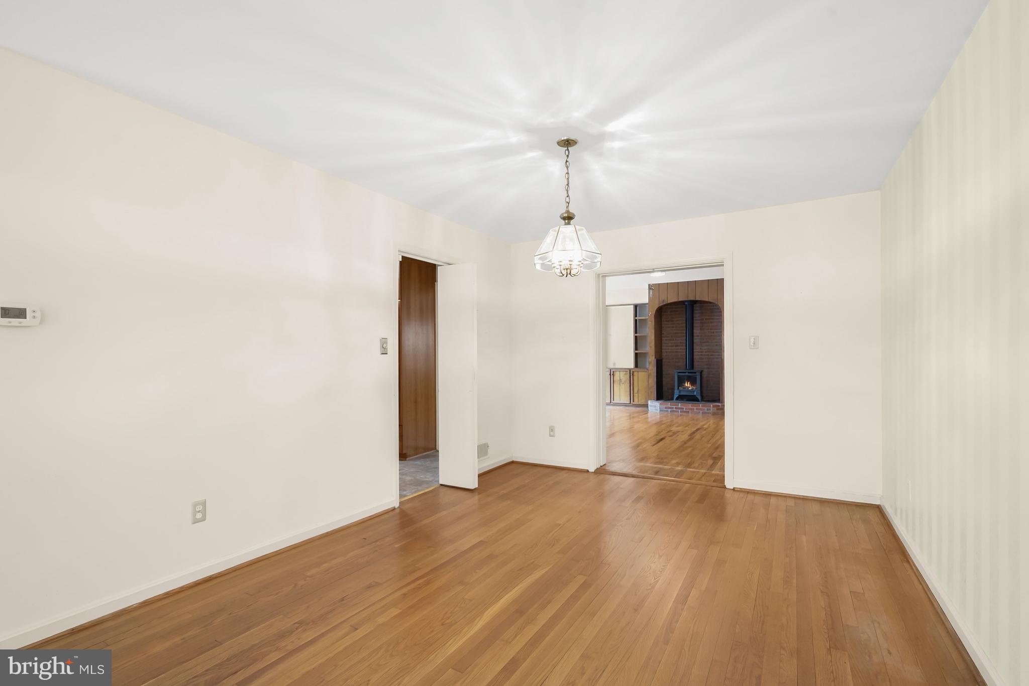 9720 Byeforde Road Kensington, MD 20895 - Photo 5 of 21 Dining Room to Family Room and Kitchen