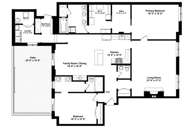 $1,395,000 | 1112 North Dearborn Street, Unit 1, Chicago, IL 60610