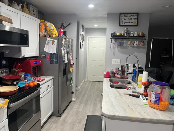 a view of storage and utility room