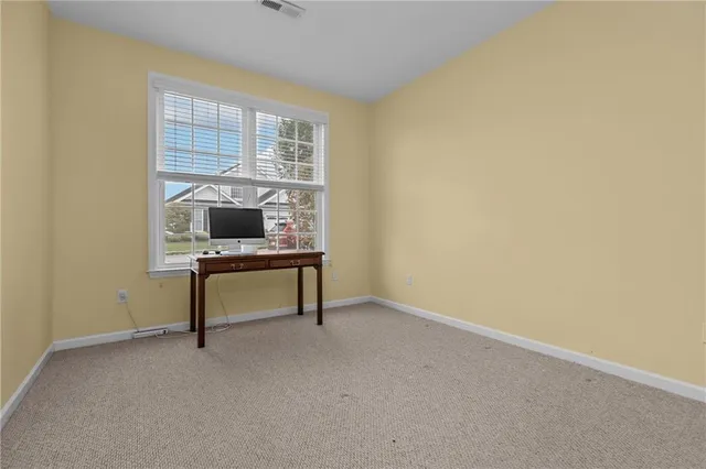 a view of room with window